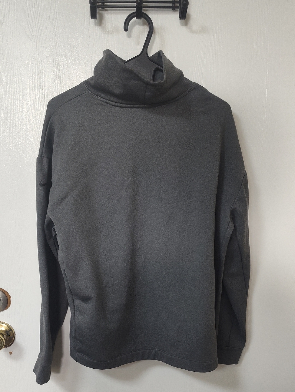 Nike Men's Dark Gray Turtleneck Sweater